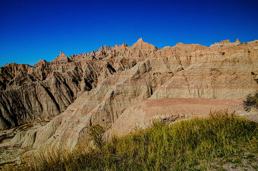 USA, South Dakota. Badlands National Park, White River Overlook